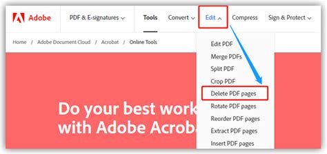 how to delete a page adobe acrobat|How To Delete pages from PDF in Adobe Acrobat DC.